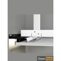 Wholesale Aluminum Profiles for Developers UAE – Black Shadow Gap with LED Compatibility | DoorHub.ae